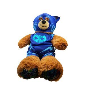 Build-A-Bear Catboy PJ Masks Plush Toy With Blue Costume & Character Details